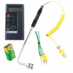 K Type Digital Thermometer TES 1310 with Thermocouple