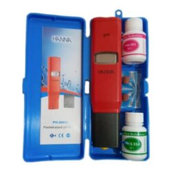 Pocket pH Meter PH 98081 with 2 Liquid Solution with Box
