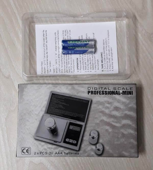 Professional Mini Digital Pocket Scale Full Packet