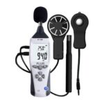 5 in 1 Multifunctional Environment Meter Sound Light Air Velocity Temperature Humidity