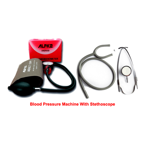 ALrK2 Blood Pressure Machine With Stethoscope ALrK2 Blood Pressure Machine With Stethoscope