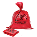 Biohazard Bag Red 12x20 Inch