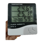 HTC-2 Temperature Humidity Digital Hygrometer with Clock