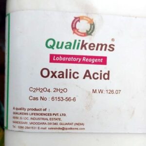 Oxalic Acid Dihydrate 500gm Qualikems