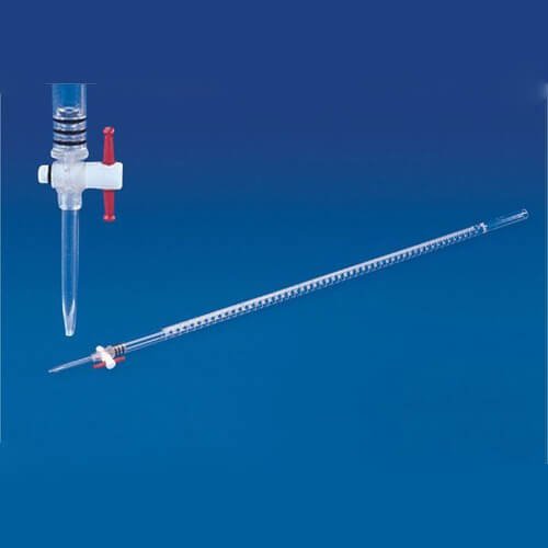 PolyLab Plastic Burette 50 ml Acrylic Body PolyLab Plastic Burette 50 ml Acrylic Body