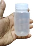 PolyLab Plastic Reagent Bottle 125 ml Wide Mouth Natural Picture