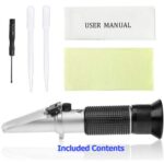 ATC Hydrometer in Wine Making Brix Refractometer 0-32%