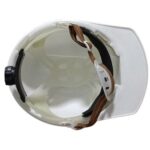 Safety Helmet White NST Back Side