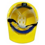 Safety Helmet Yellow NST Back Side