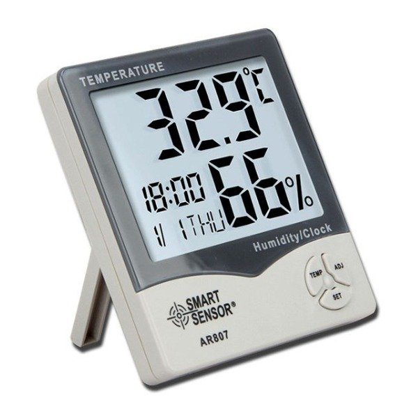 Smart Sensor Temperature Humidity Clock Meter AR807 – Bizco BD