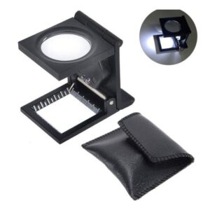 Thread Counting Glass 10X Linen Testers Magnifier
