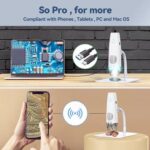 USB WiFi Digital Microscope 1000X Zoom and Compatible with Mobile & PC