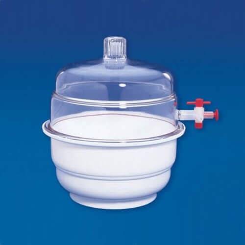 Vaccum Desiccator 200mm PolyLab PolyLab Plastic Vacuum Desiccator 200 mm