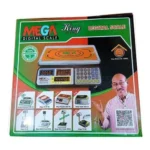 mega 40 kg digital weight scale plain plate packet