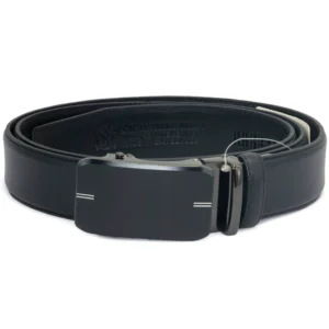 premium quality leather gear buckle belt sr belt 06a large