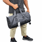 waterproof travel bag ck 4 in 1 black tools and gym bag in hand