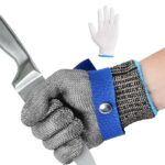 stainless steel wire mesh hand gloves for safety uses